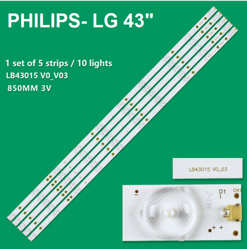 Kit barre strip led - 5,