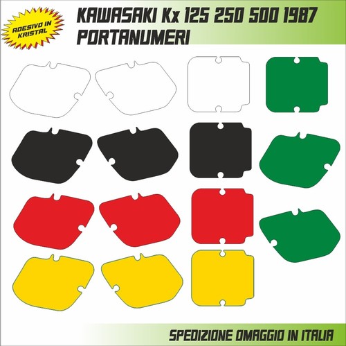 Kawasaki 125 250 500 1987 - kx,
