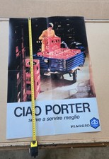 Poster Replica Ciao Porter Piaggio 49x70 Raro
