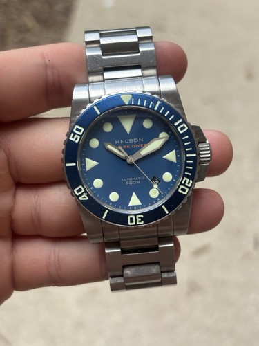 Helson shark diver - diver, blue
