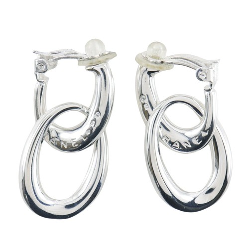 Chanel orecchini doppio - chanel,