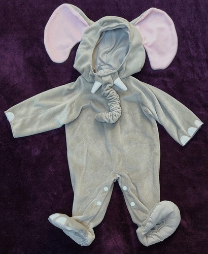 Costume elefante peluche - , pezzo