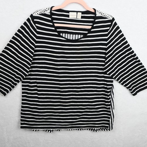 Top chico donna 12 nero - top, l/12