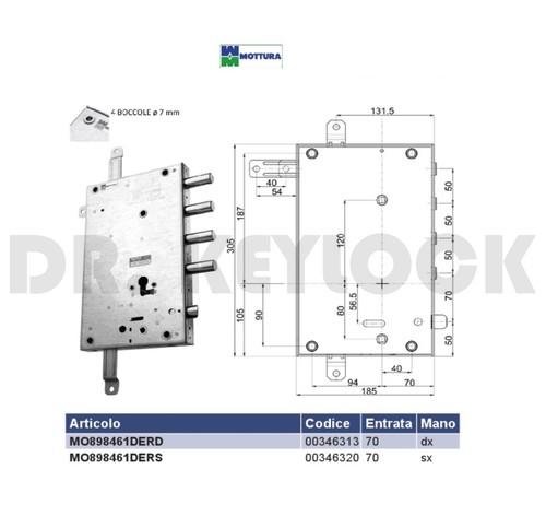 Serratura sicurezza porta - serratura,