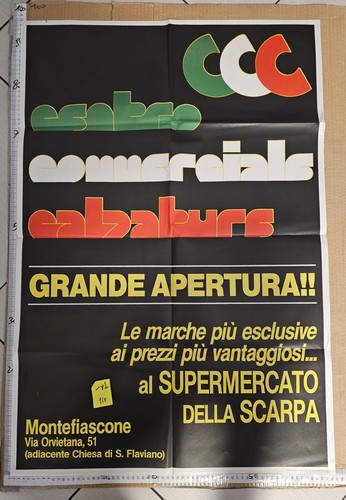 Manifesto originale centro - manifesto,