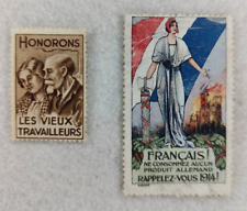 Erinnofilo1914 Francia honorons rappelez vous nuovo mnh