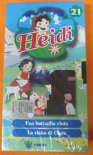 VHS film HEIDI 21 Una battaglia vinta La visita di clara SIGILLATA (F186) no dvd