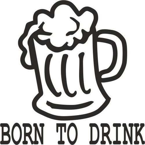 Adesivo auto born - auto, to
