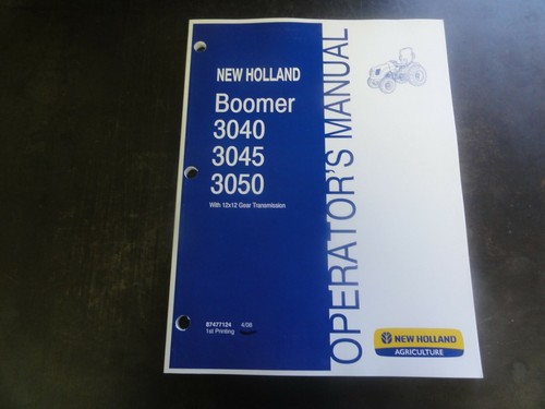 New holland boomer 3040 3045 - holland,