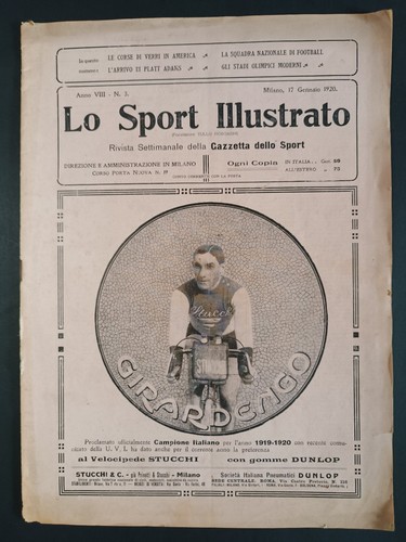Rivista sport illustrato - lo,