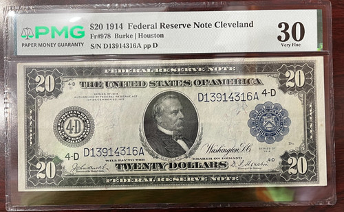 1914 frn cleveland - us,