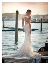 Abito da sposa in tulle in