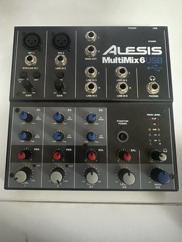Alesis multimix mixer audio - alesis, 6