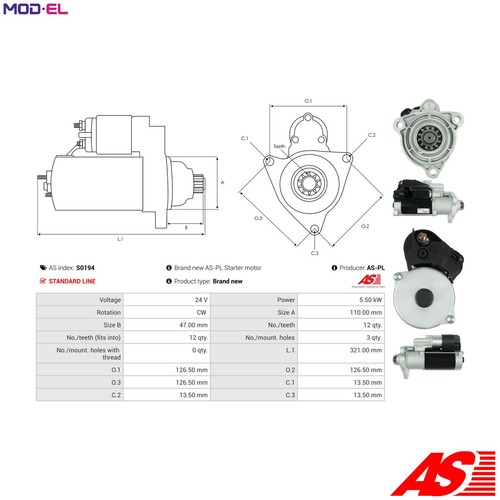 Alternatore a01139 per - a01139(seg),