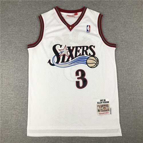 Allen iverson cucito retro - iverson, #3