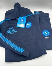 TUTA RAGAZZO SOTTUOMO FELPA CON CAPPUCCIO MANICA LUNGA ZERO&CO. SSC NAPOLI CNF20