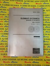Book libro ELEMENTI DI CHIMICA con esercizi MARIO RIPPA parte seconda CORSO(L31)