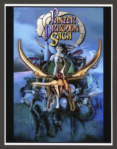 Panzer dragoon saga sega - dragoon,