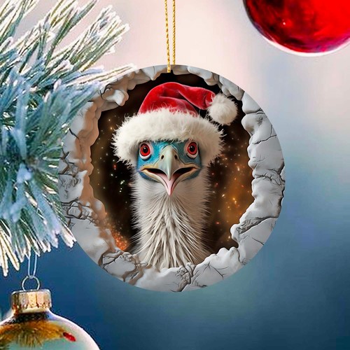 Emu ornamento effetto - , 3d
