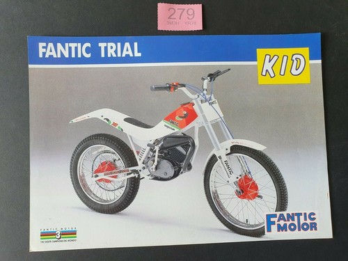 Fantic trial kid 50cc brochure - fantic,