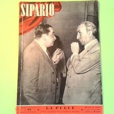 SIPARIO RIVISTA TEATRO CINEMA