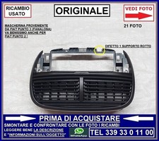 BOCCHETTE BOCCHETTA ARIA CENTRALI MASCHERINA AUTORADIO FIAT PUNTO 2 3 mod 188