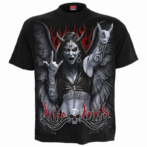 Shirt rock loud nera - t-shirt, musica