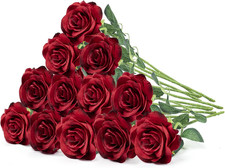 12 Rose Artificiali Fiori