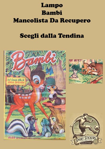 Lampo bambi mancolista - lampo,