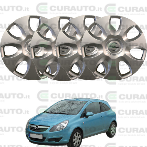 Kit coppe ruotea - ruotea, copricerchi