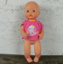 Bambola Bebè Nenuco Merenda Gourmet Beve e fa la Pipì Bambolotto VINTAGE Rosa