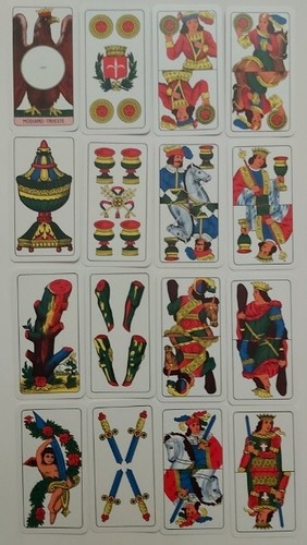 Mazzo carte gioco regionali - gioco,