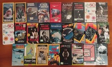 LOTTO  26 Vhs Videocassette VARI GENERI  - 9  SIGILLATE