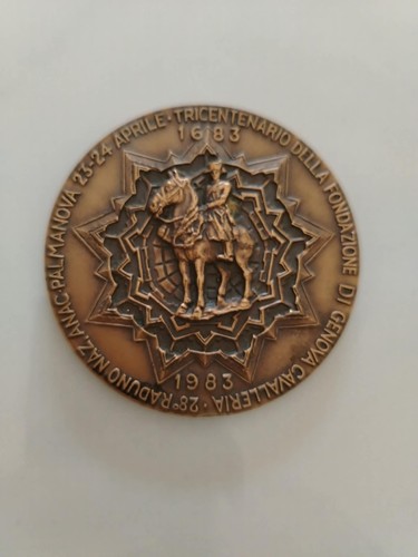 Medaglia tricentenario genova - medaglia,