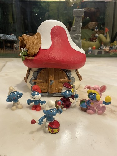Puffi smurfs smurf - smurf, casa