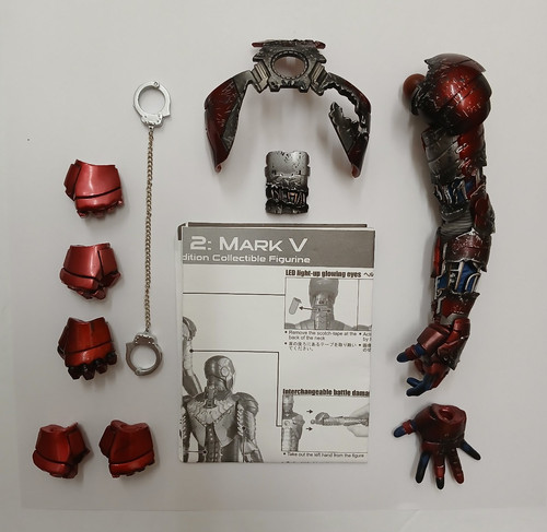 Hot toys mms145 iron - toys, man