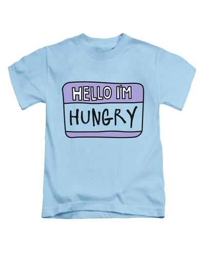 Shirt hello m - hello, hungry