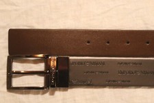 Cintura uomo " Emporio Armani " cm 95 reversibile  Originale Made in Italy