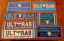7 Adesivi Ultras Lazio No Irriducibili, No Eagles, No Cml, No Viking. No Sciarpa