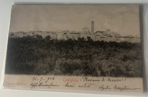 Cartolina caprigliola aulla - cartolina,