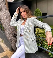 Giacca blazer doppiopetto Zara
