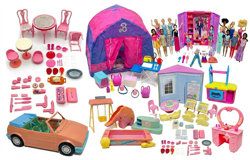 Lotto mobili vintage - , barbie