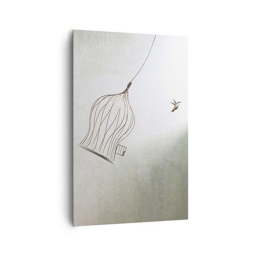 Quadro tela 80x120cm volo - su,