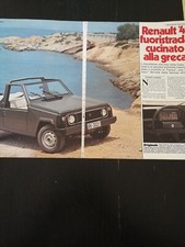 1983 RENAULT 4 FUORISTRADA FARMA 4 x 4 GEORGIOS MIHAIL SUV MADE IN GREECE 