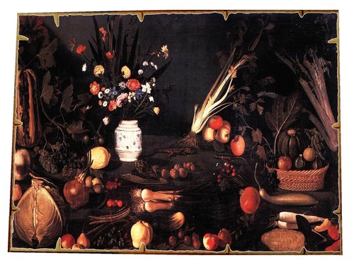 Natura morta caravaggio stampa - morta,