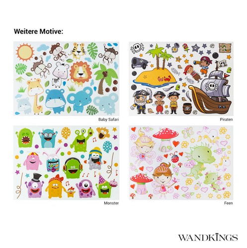 Wandkings adesivi riflettenti - wandkings,