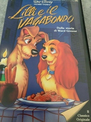 Vhs lilli vagabondo walt - il,