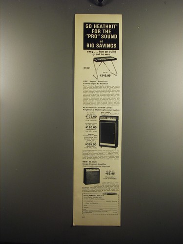 Pubblicità heathkit vox - pubblicità,