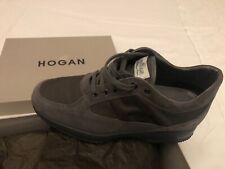 Hogan Interactive tg 43 (9) uomo camoscio e tela marrone