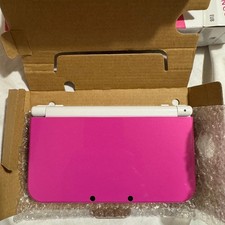 Console New Nintendo 3DS XL Rosa Bianco Pink White COMPLETO con Scatola